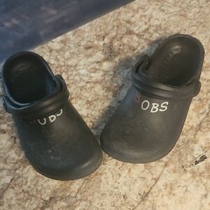 Skechers Kids Black Clogs